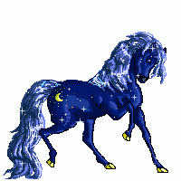 Синяя лошадь (сказка посвещена уходящему году синей лошади).